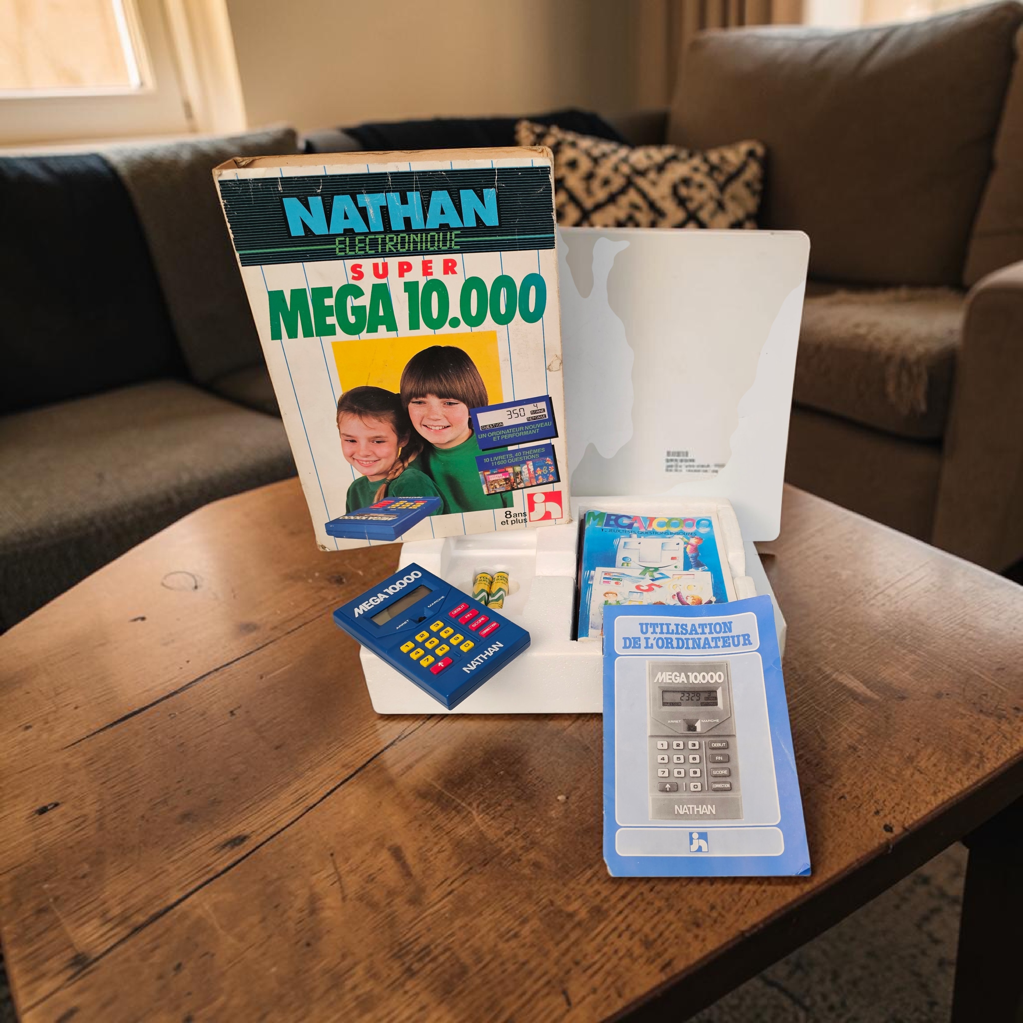 Acheter Jeu Nathan vintage. " Super Méga 10 000 " Très bon état - 18,50 € Jeu Nathan vintage. " Super Méga 10 000 " Très bon état - reconditionné disponible sur Label Emmaüs